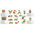 Kinder Schule Tangram Puzzle Baustein